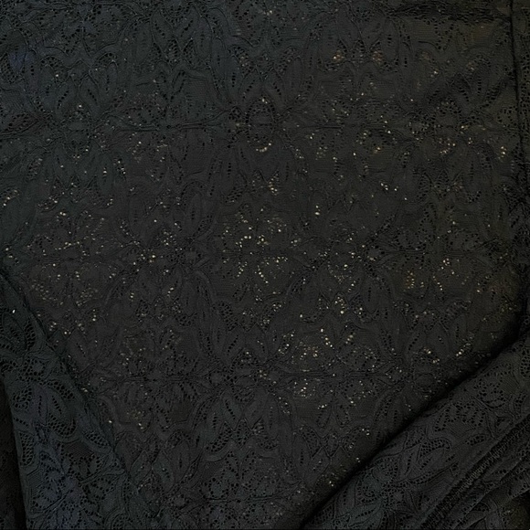 Aritzia Wilfred Black Lace Long sleeve. - Picture 2 of 3